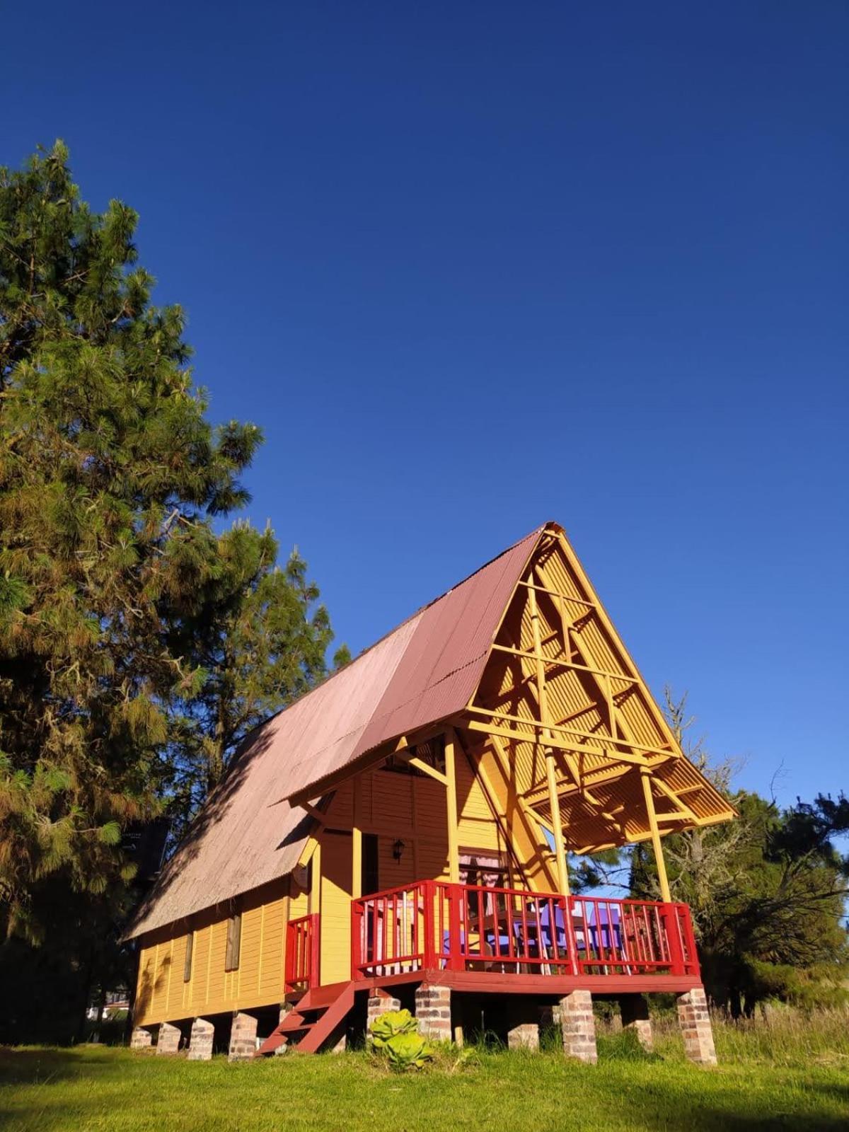 Chalets Amarelo Suesca Exterior photo